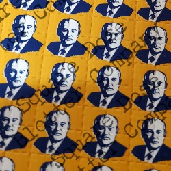 Gorbachev LSD Blotter Art